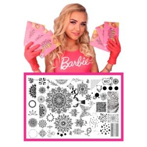 Nail Stamping Plate ST07