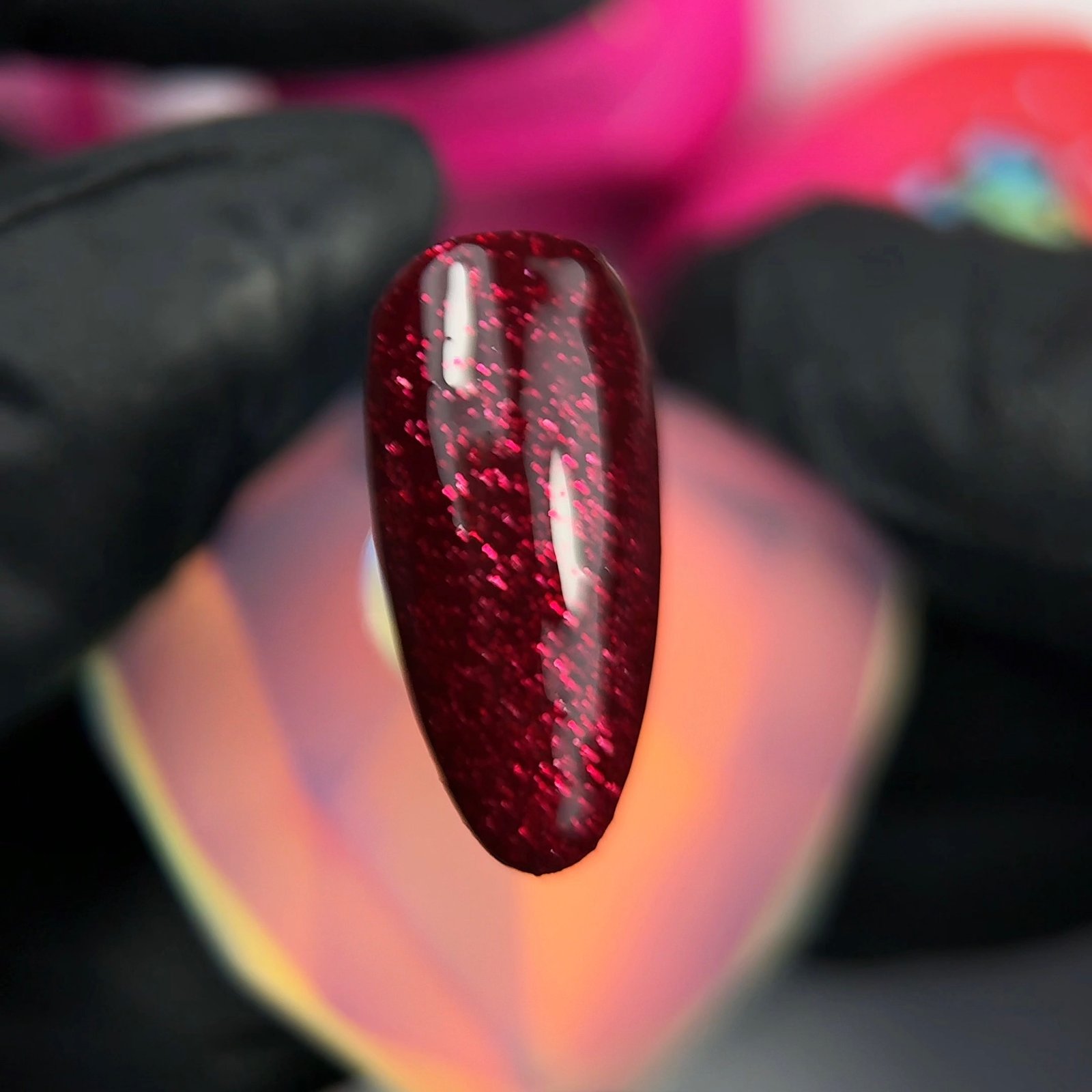 Gel polish Jelly Gelly Glitter Hot Spell - Image 2