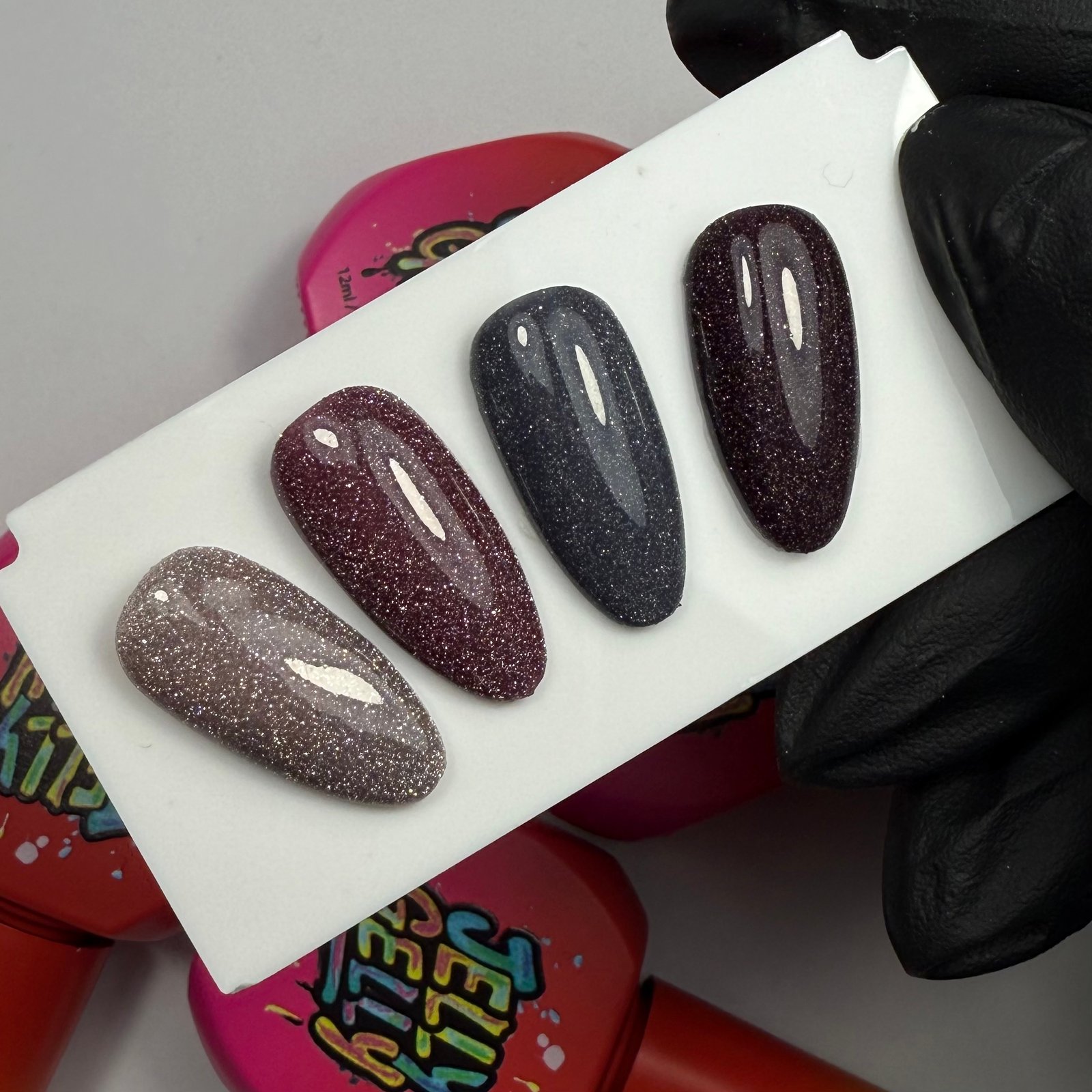 Gel polish Jelly Gelly Flash Grey - Image 3