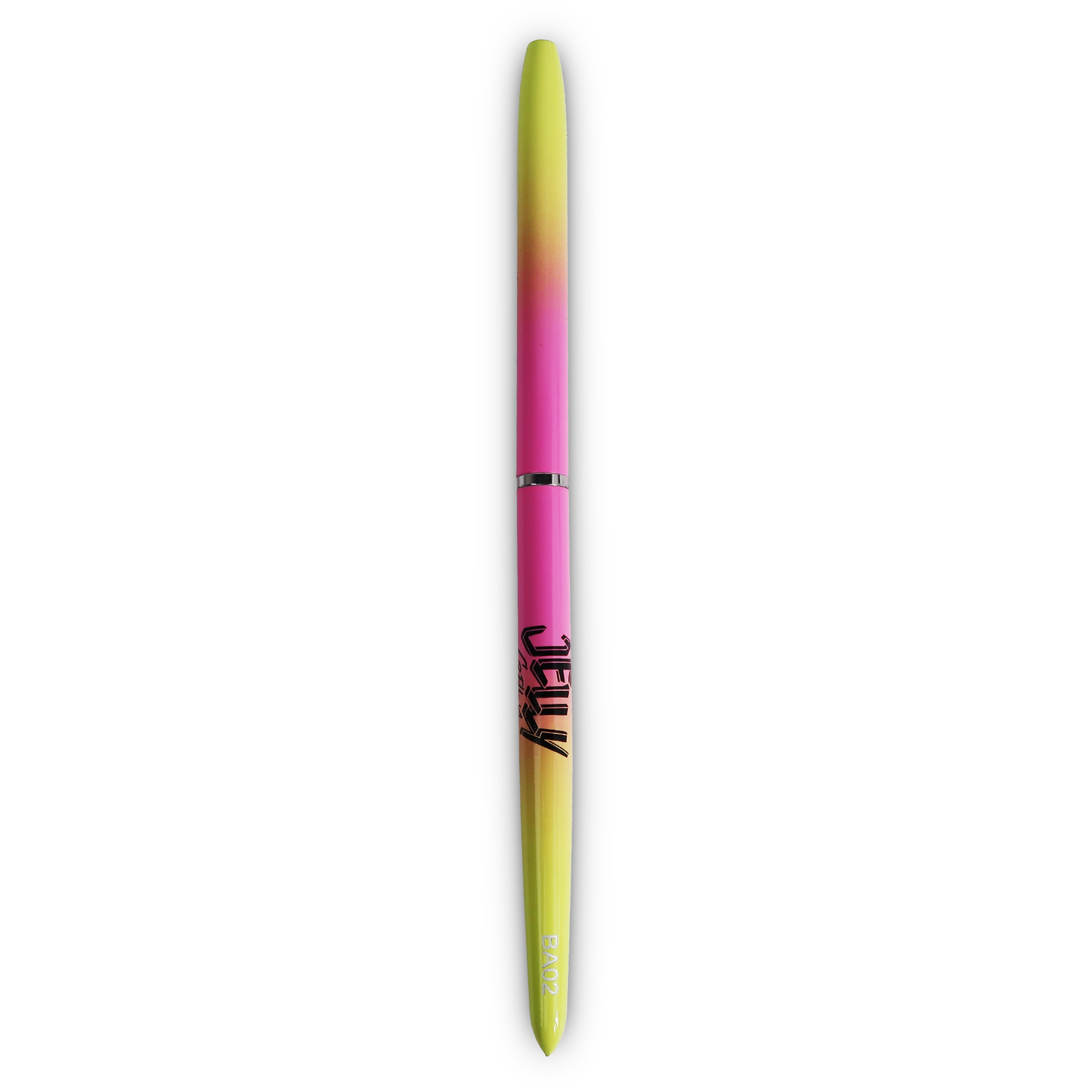 Jelly Gelly acrylic nail brush nailon hair oval 15mm*4mm - Image 3