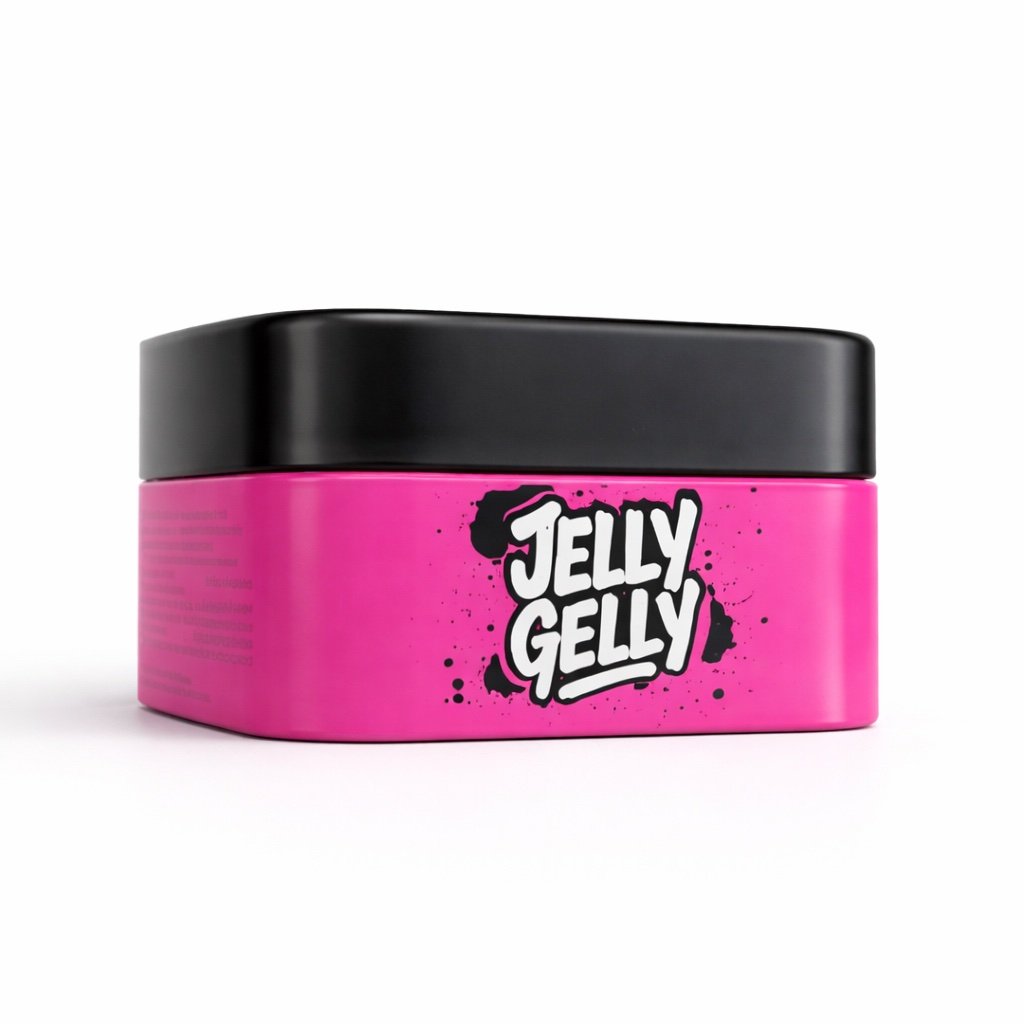 Jelly Gelly Powder puff self levelling gel Fluffy 40ml TPO/HEMA FREE - Image 4