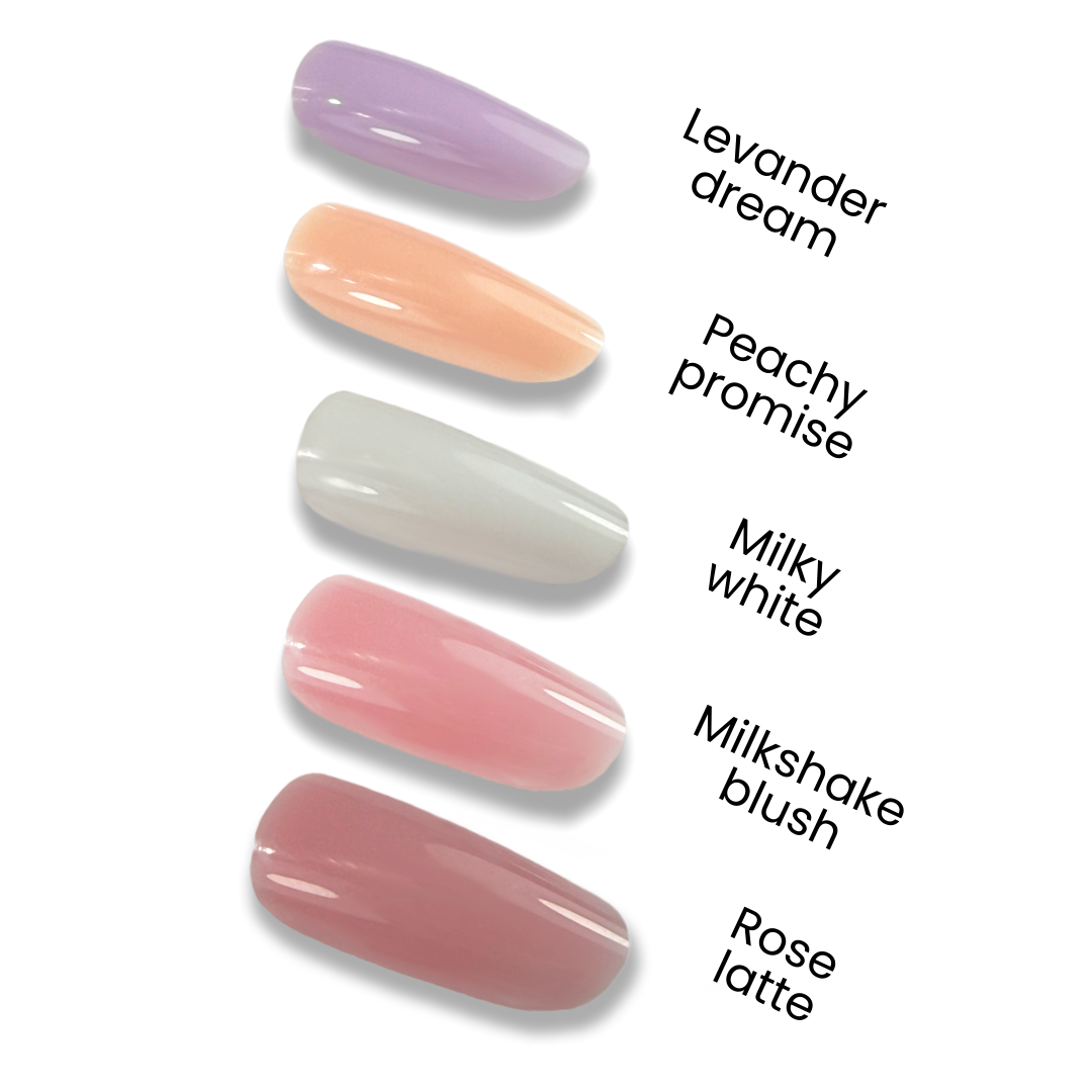 Jelly Gelly Bottle Gel Levander dream 12ml TPO/HEMA FREE - Image 2