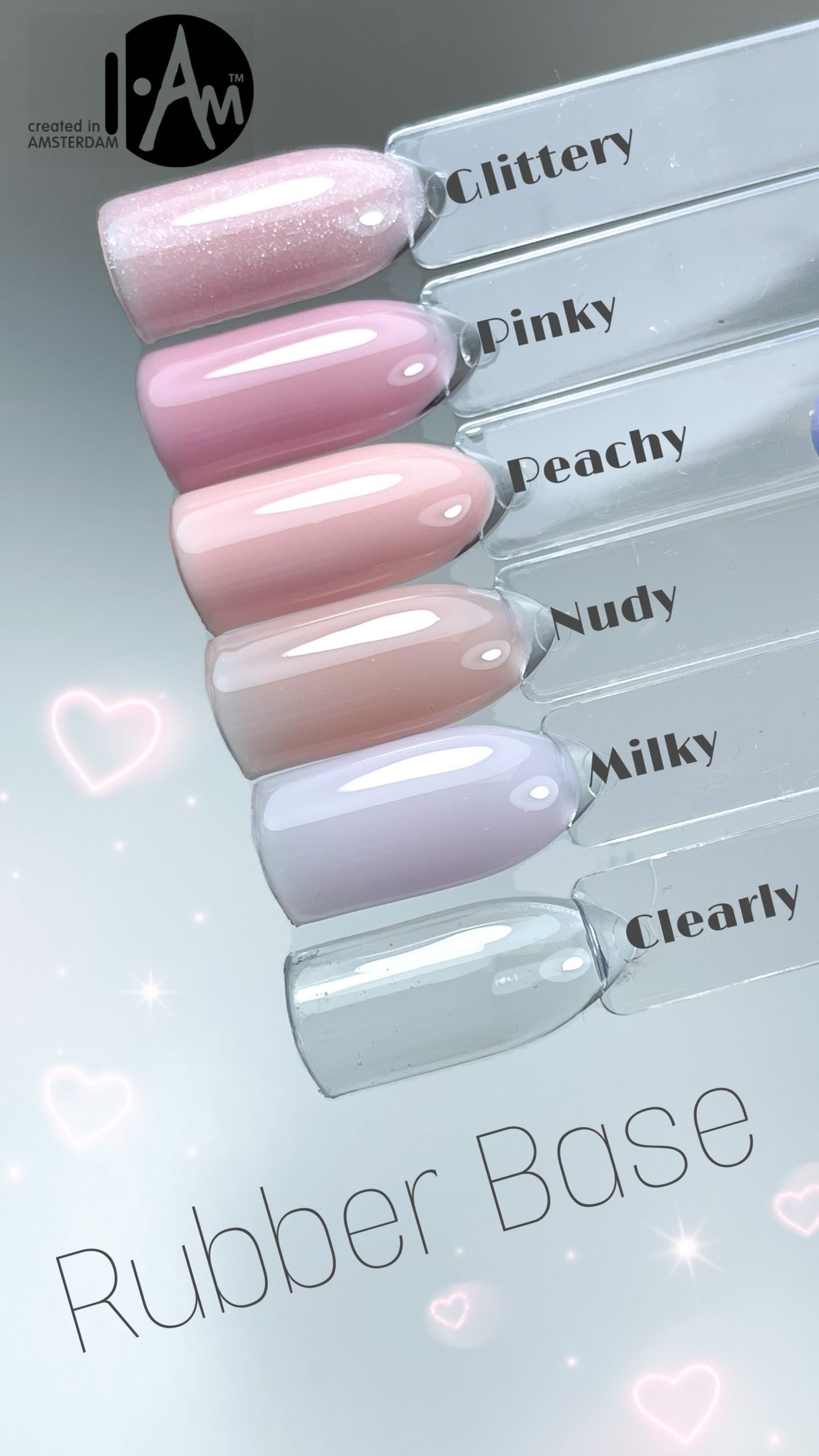 I.Am Rubber Base Milky, 15ml. - Image 2