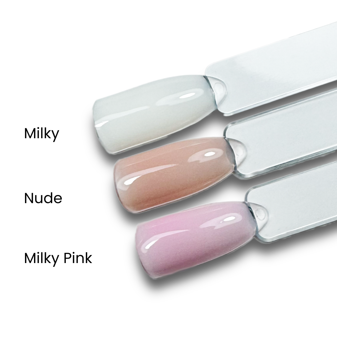 Jelly Gelly Elastic Base Milky 12ml TPO/HEMA FREE - Image 2