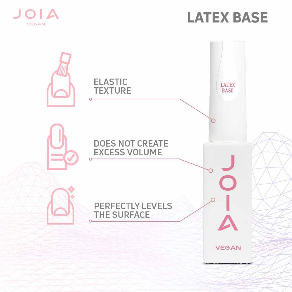 JOIA vegan Rubber Base Latex base Clear, 15 ml - Image 2