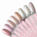 Universalus statybinis gelis JOIA Vegan Universal Builder Gel, Marshmallow Nude 07, 15ml. - Image 2
